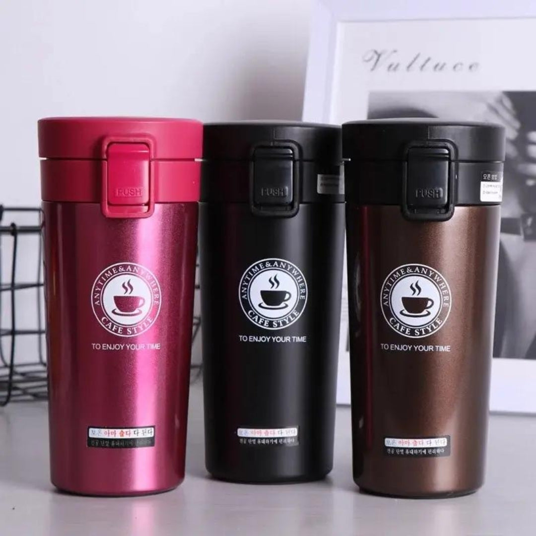 Double Wall Vacuum Coffee/Tea Flask (380 ml)