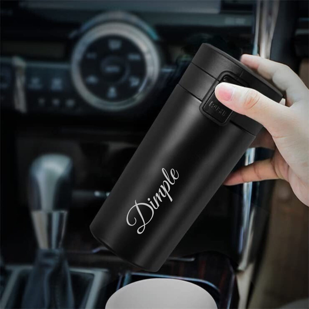 Stainless Steel Double walled Insulated Coffee/Tea Flask (400 ml)