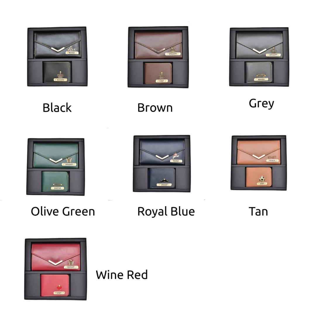 Personalized Wallet Combo For Couples