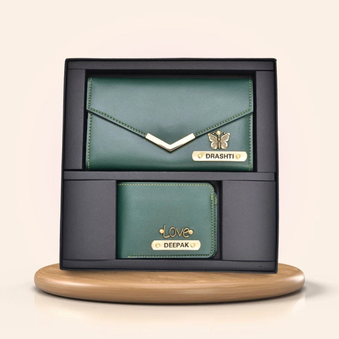 Personalized Wallet Combo For Couples