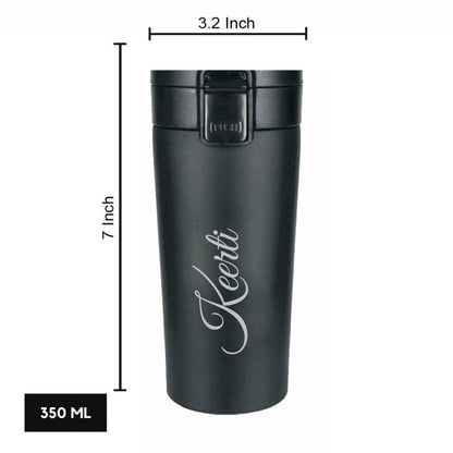 Stainless Steel Double walled Insulated Coffee/Tea Flask (400 ml)
