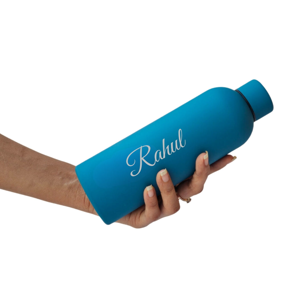 Stainless steel double walled temperature water bottle (500 ml)