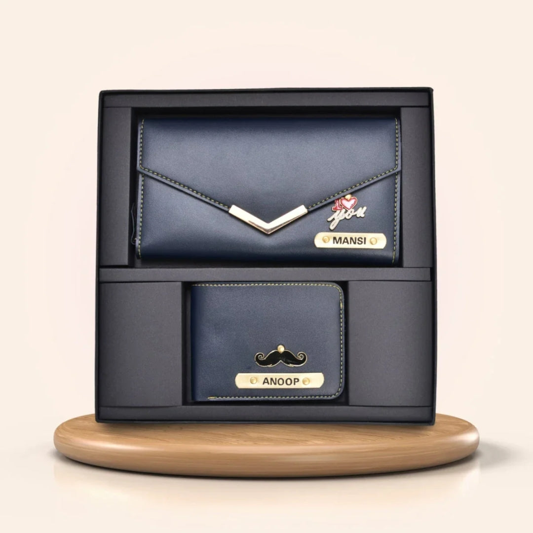 Personalized Wallet Combo For Couples