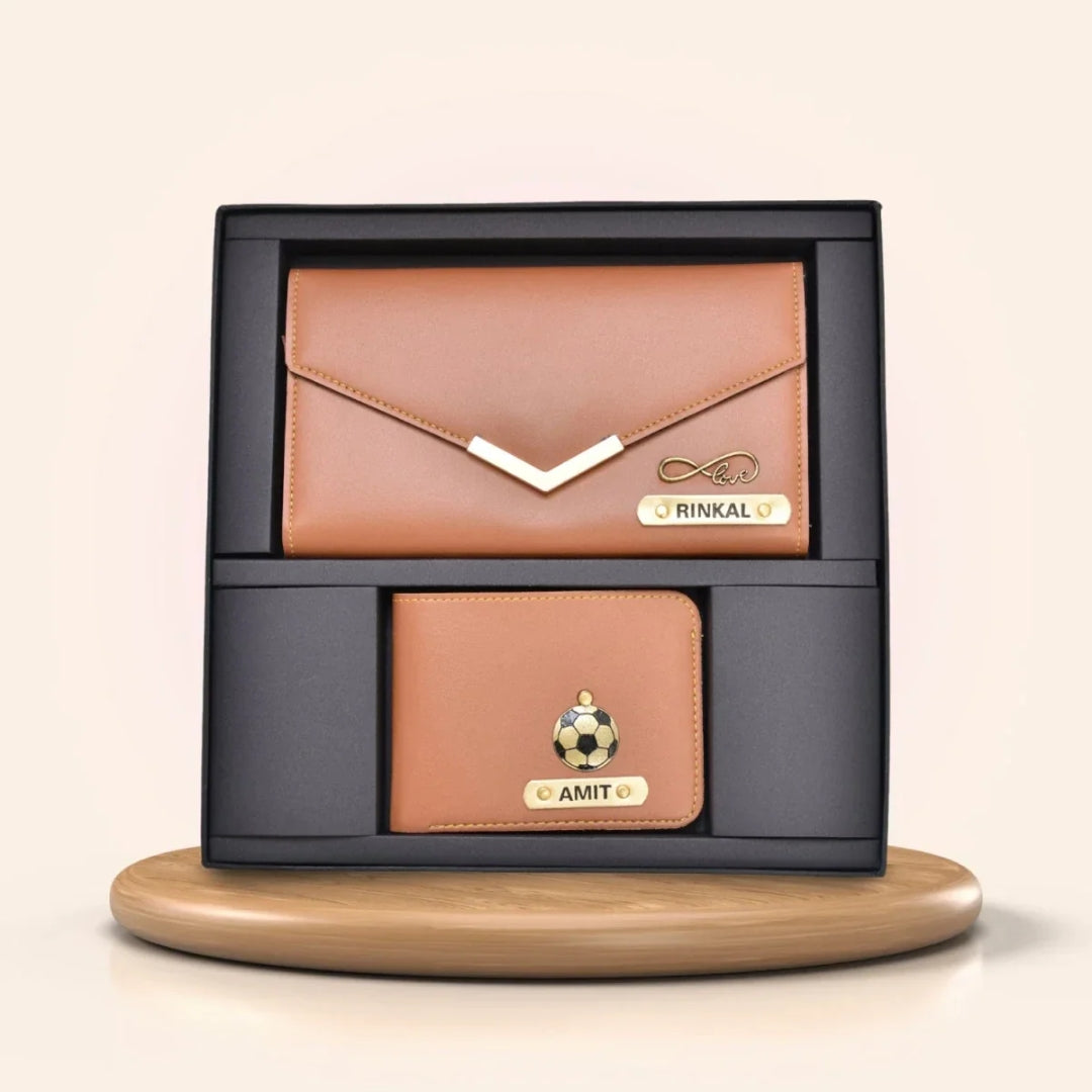 Personalized Wallet Combo For Couples