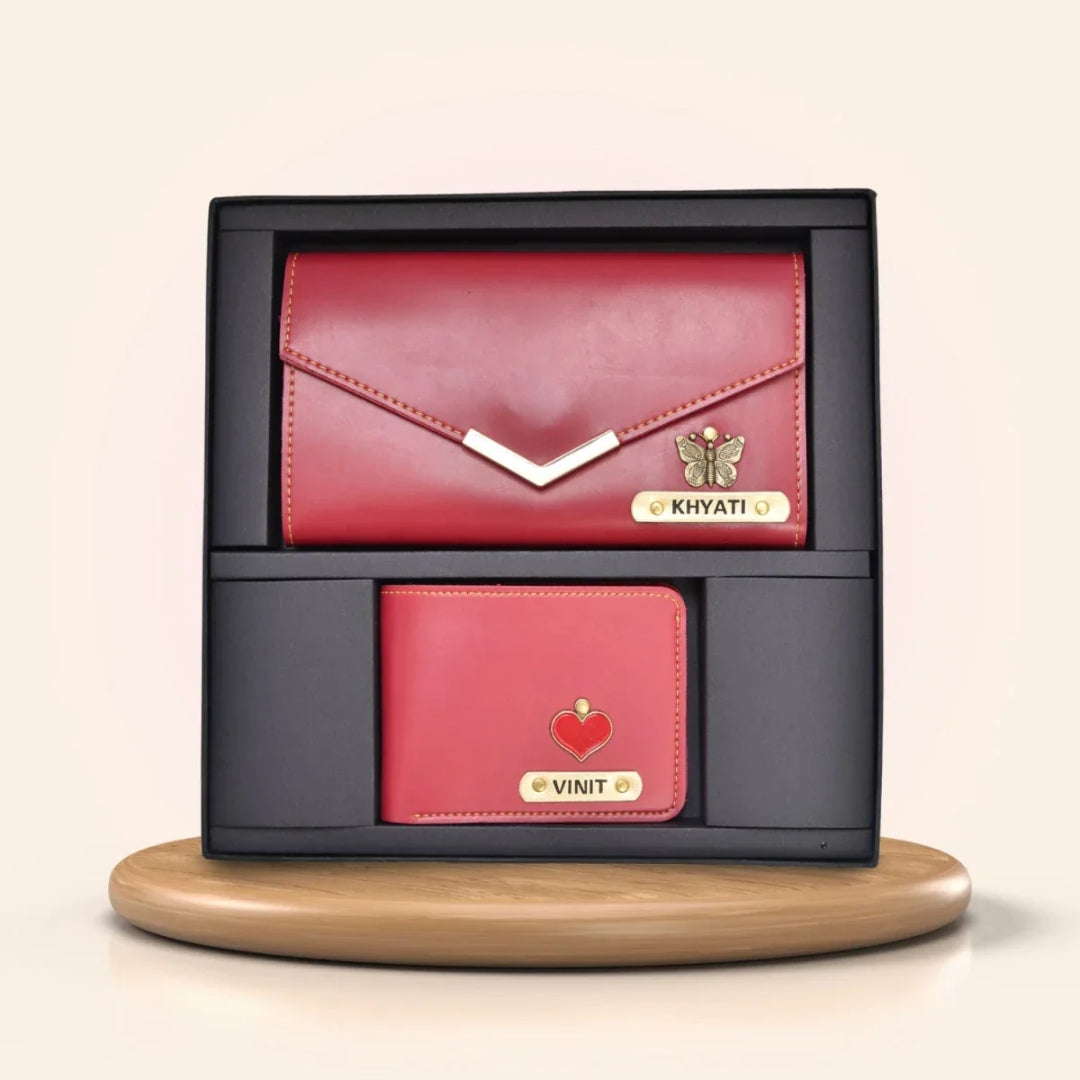 Personalized Wallet Combo For Couples