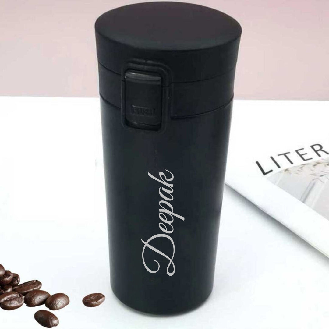 Stainless Steel Double walled Insulated Coffee/Tea Flask (400 ml)