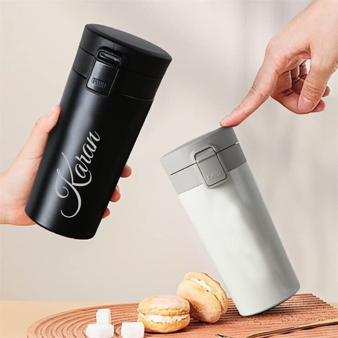 Stainless Steel Double walled Insulated Coffee/Tea Flask (400 ml)