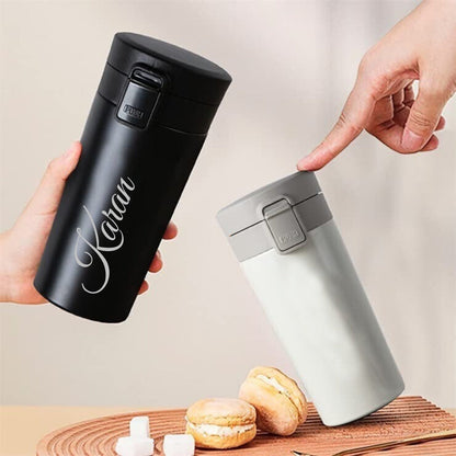 Stainless Steel Double walled Insulated Coffee/Tea Flask (400 ml)