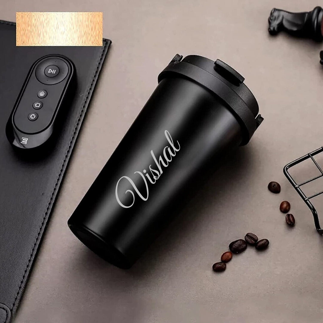 Stainless Steel Double walled Insulated Coffee/Tea Flask (400 ml)