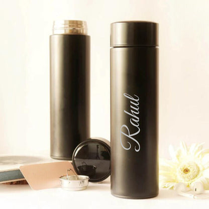Personalized Stainless Steel Temperature Water Bottle (500 ml)