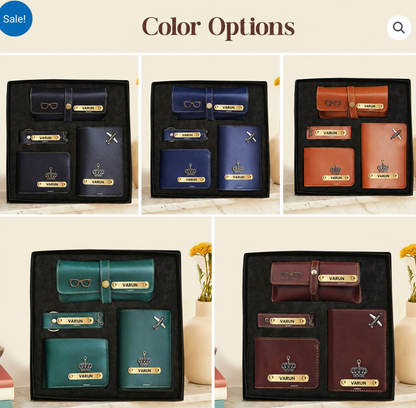 🎁 The Gentleman Gift Box – Personalized 6-in-1 Collection with charm ⭐