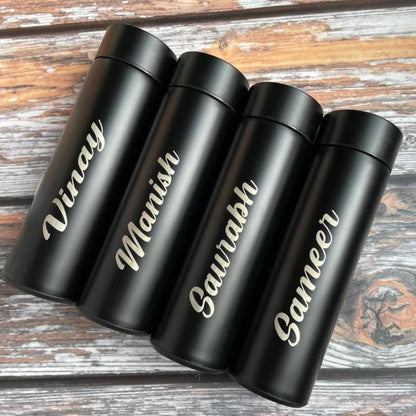 Personalized Stainless Steel Temperature Water Bottle (500 ml)