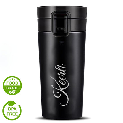 Stainless Steel Double walled Insulated Coffee/Tea Flask (400 ml)