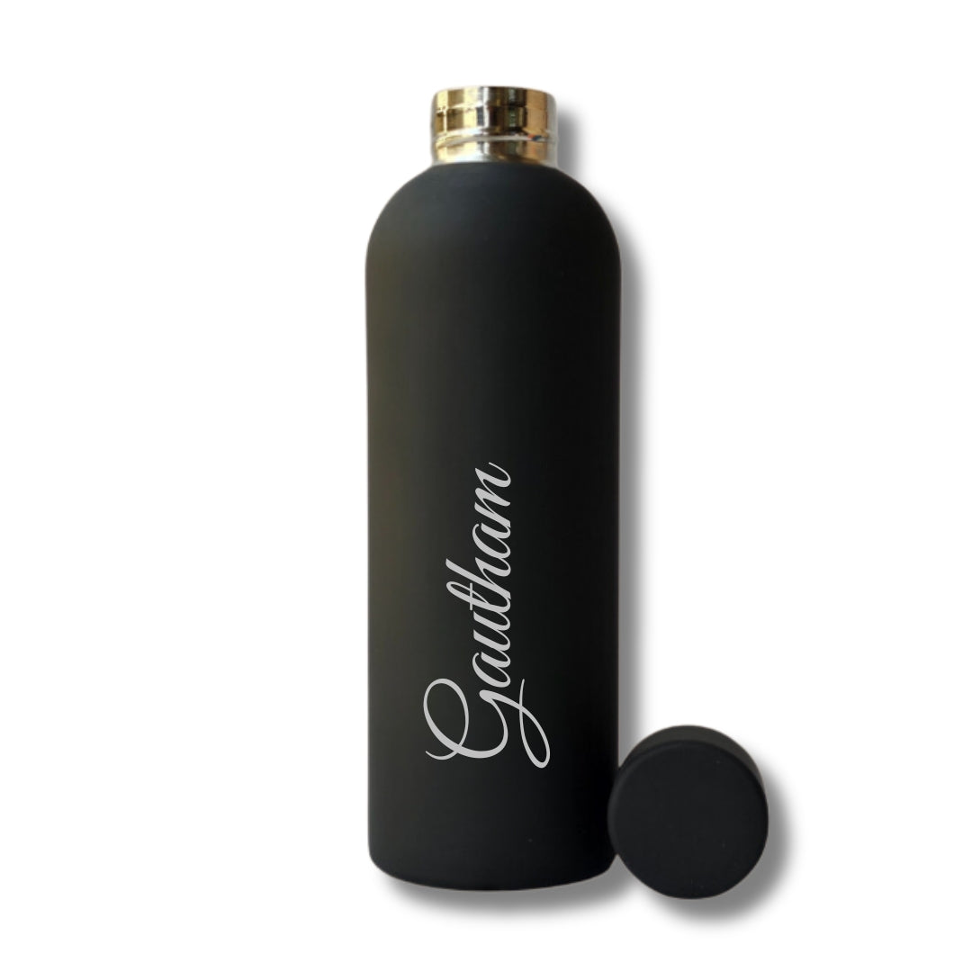 Stainless steel double walled temperature water bottle (500 ml)